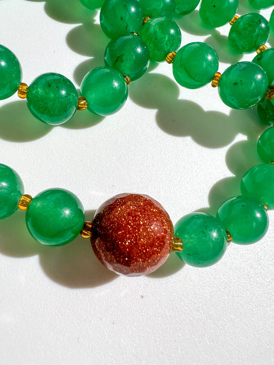 Collar Jade Verde